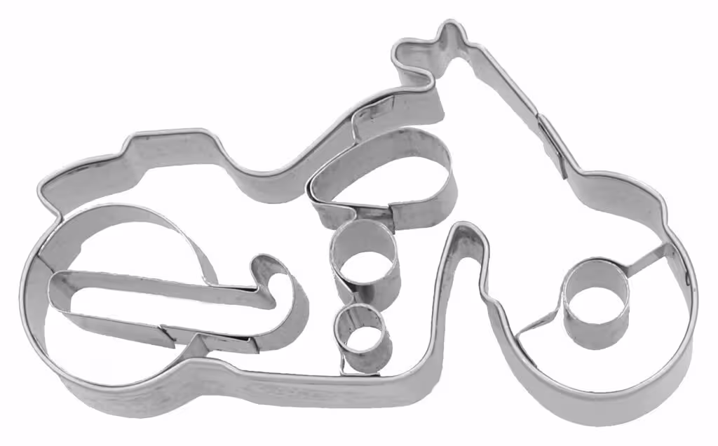 Ausstechform Motorrad 8cm-1