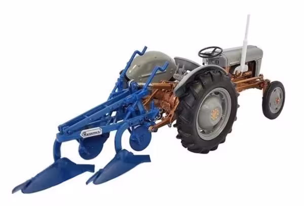 Ferguson FE-35 1956-1957 mit Ransomes TS59 Pflug Lim. Edt. Modell von Universal Hobbies 1:32 eilbote-onlineshop - Agrarfox