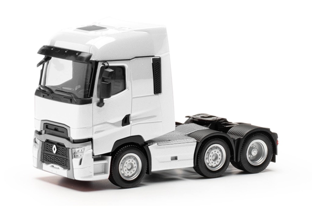 Renault T facelift Zugmaschine 3achs (6x2) - weiß Modell von Herpa 1:87