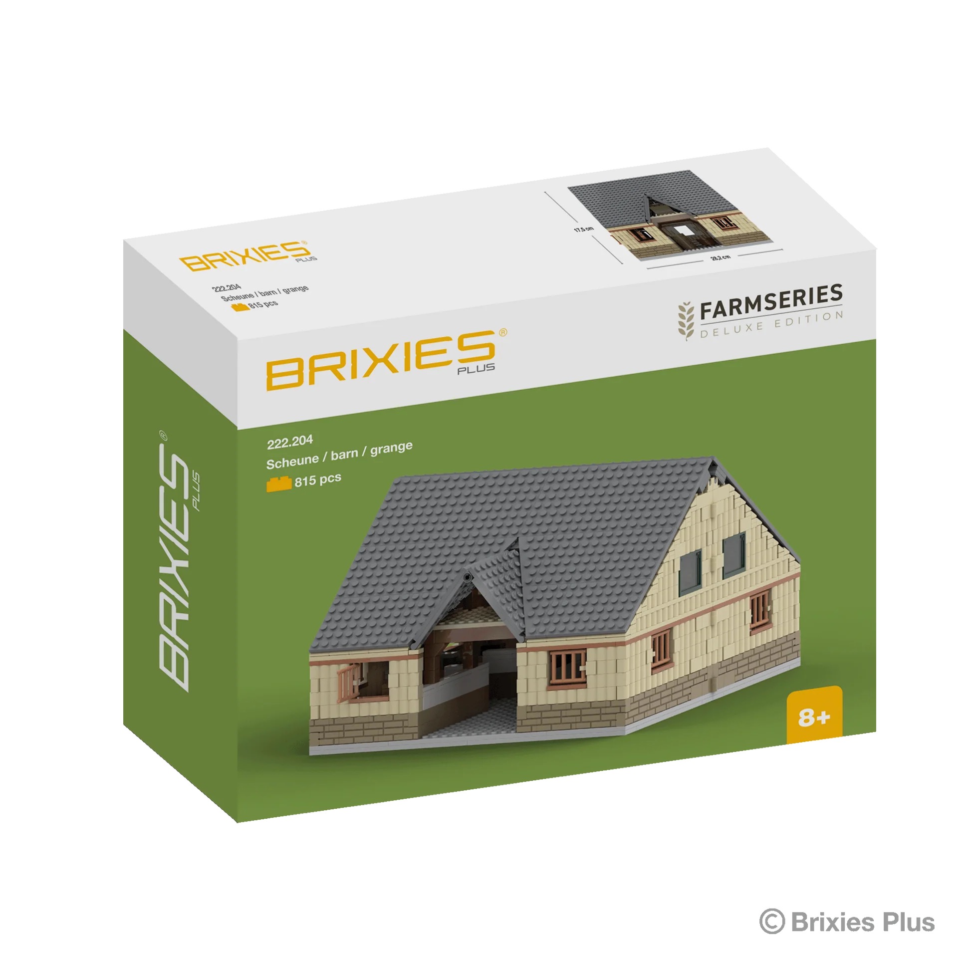 BRIXIES Plus Große Scheune / Pferdestall Modell von Brixies Plus 