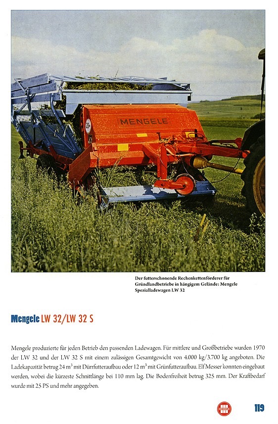 Ladewagen für die Landwirtschaft