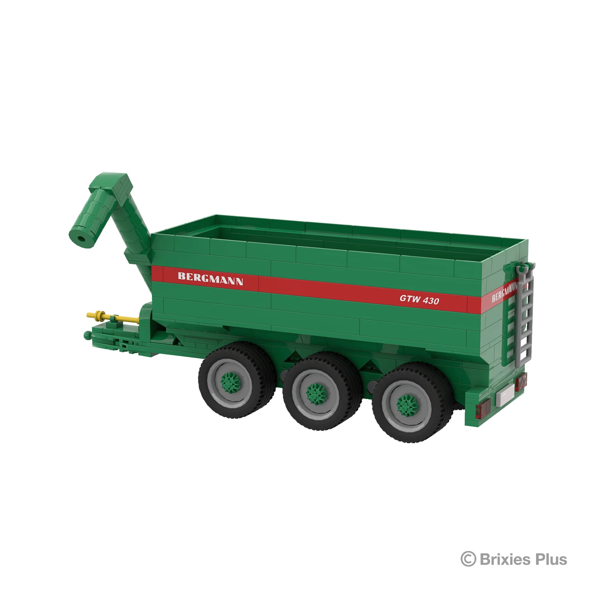 BRIXIES Plus Bergmann Überladewagen GTW 430 Modell von Brixies Plus 1:32