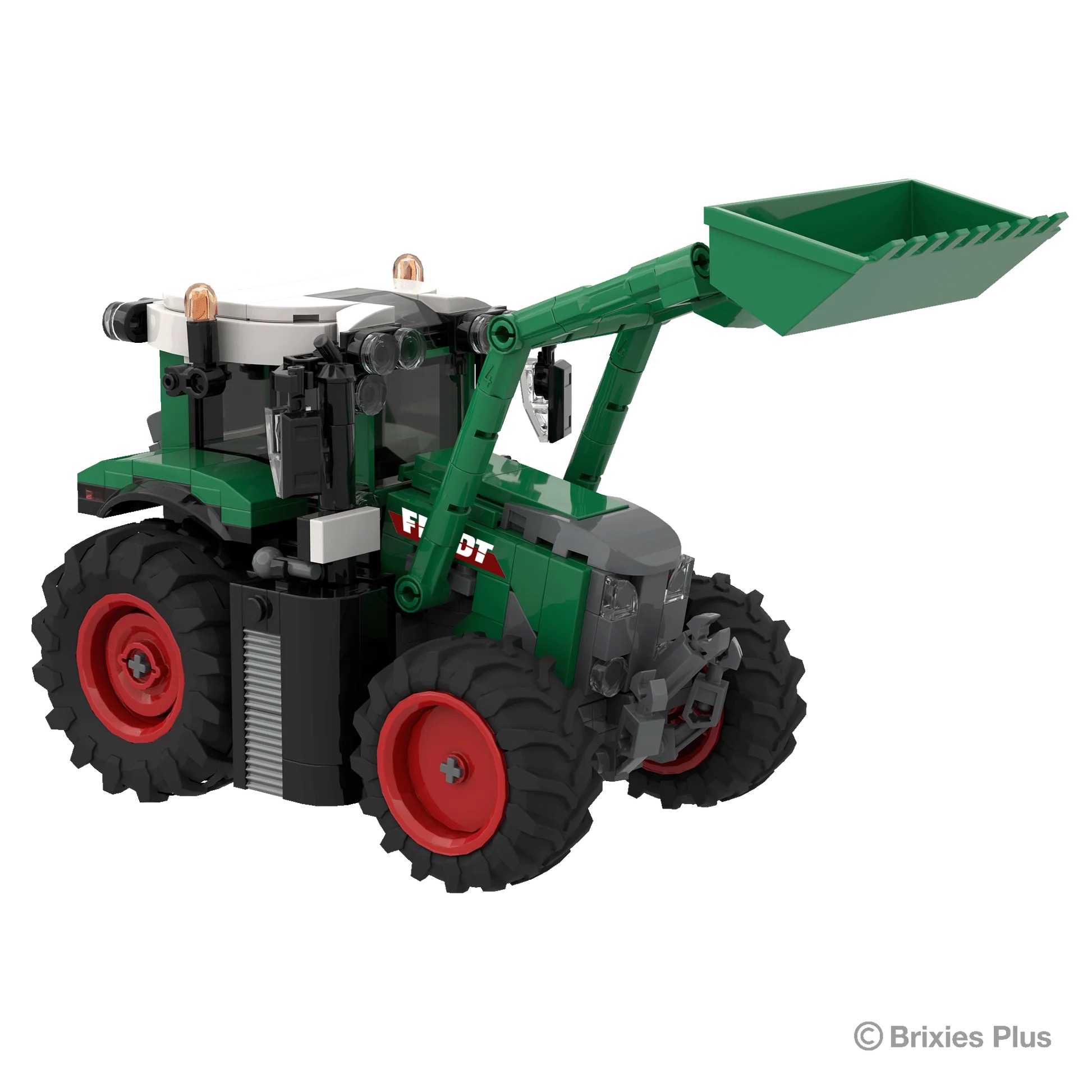 BRIXIES Plus Fendt Vario mit Frontlader Modell von Brixies Plus 1:32