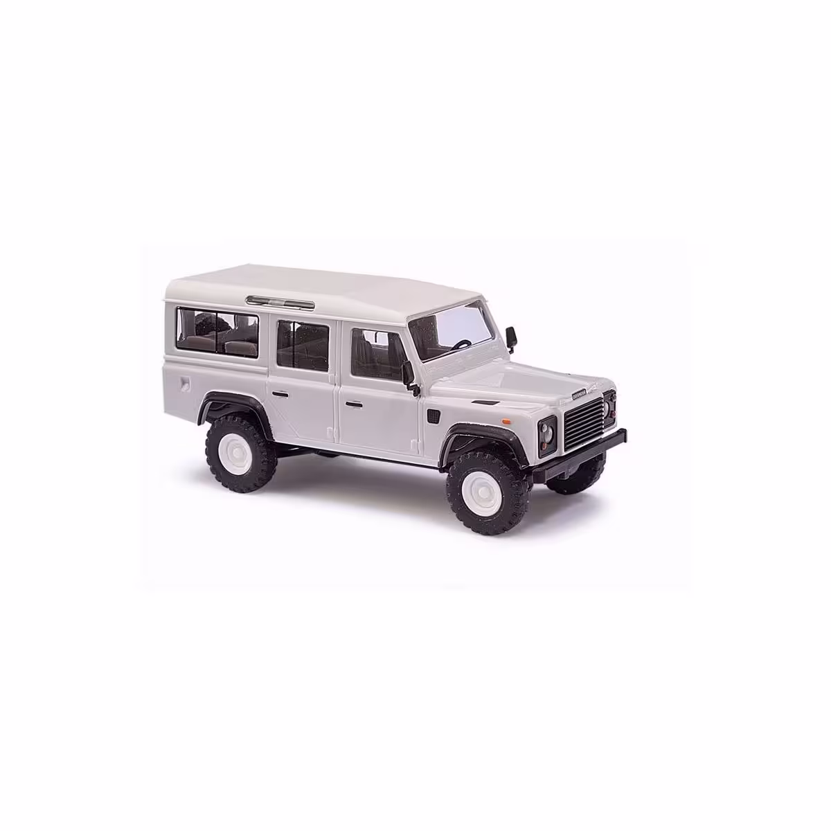 Land Rover Defender  Bj.1983 weiß Modell von Busch 1:87 eilbote-onlineshop - Agrarfox