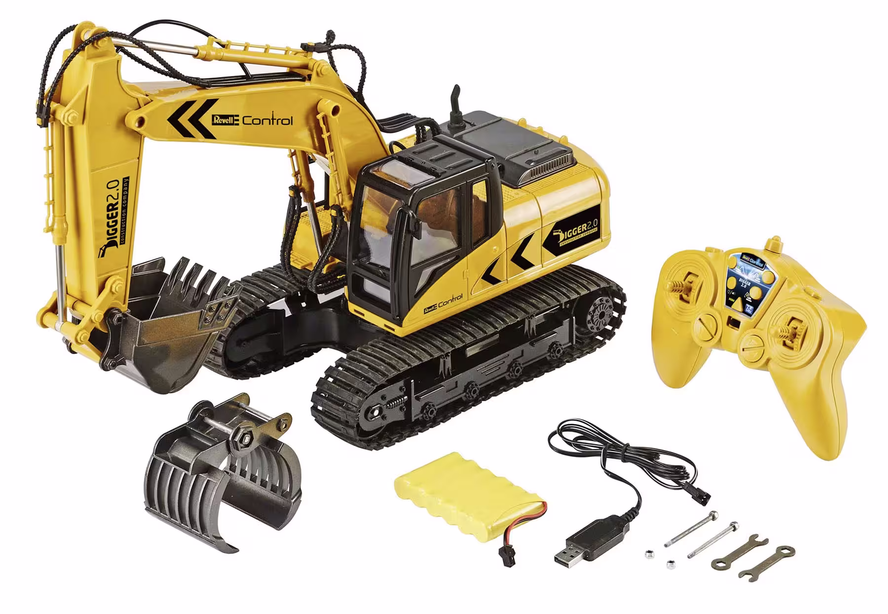 Digger 2.0 RC Kettenbagger mit Fernsteuerung Modell von Revell 1:16 eilbote-onlineshop - Agrarfox