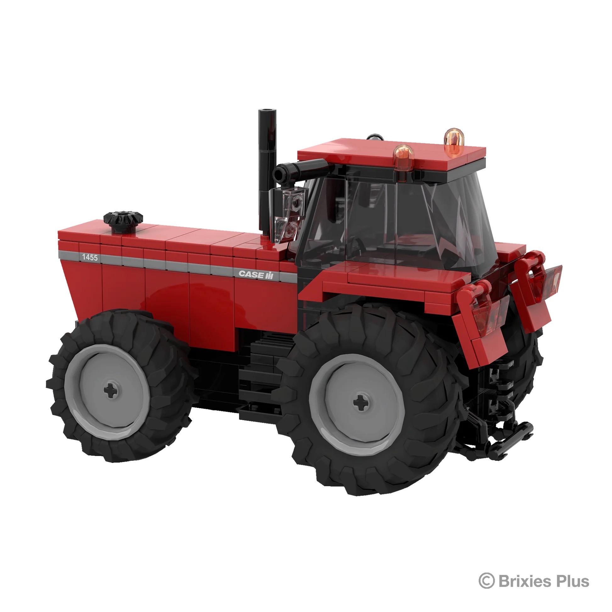 Case IH 1455 BRIXIES Plus Klemmbausteine Modell von Brixies Plus 1:32