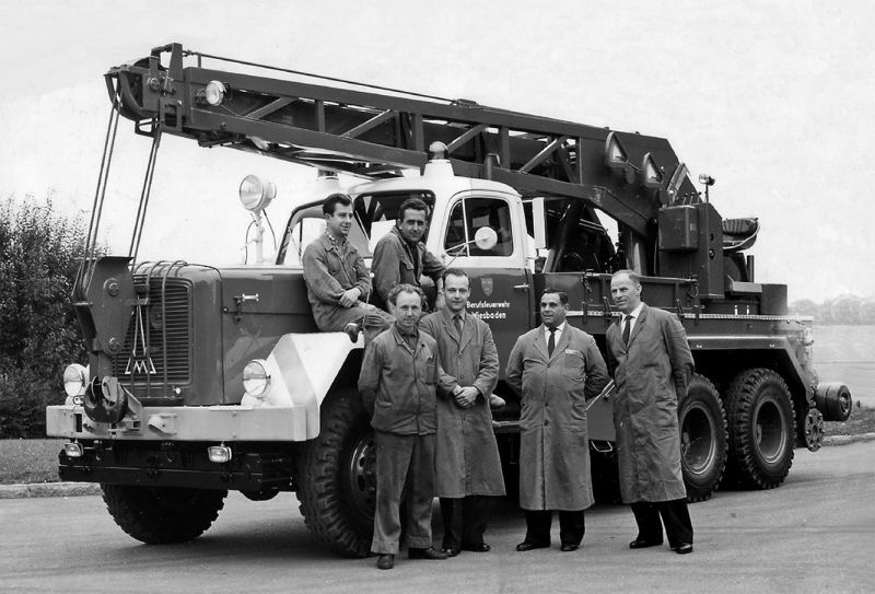 Magirus Kranwagen vom KW 12 bis zum KW 20