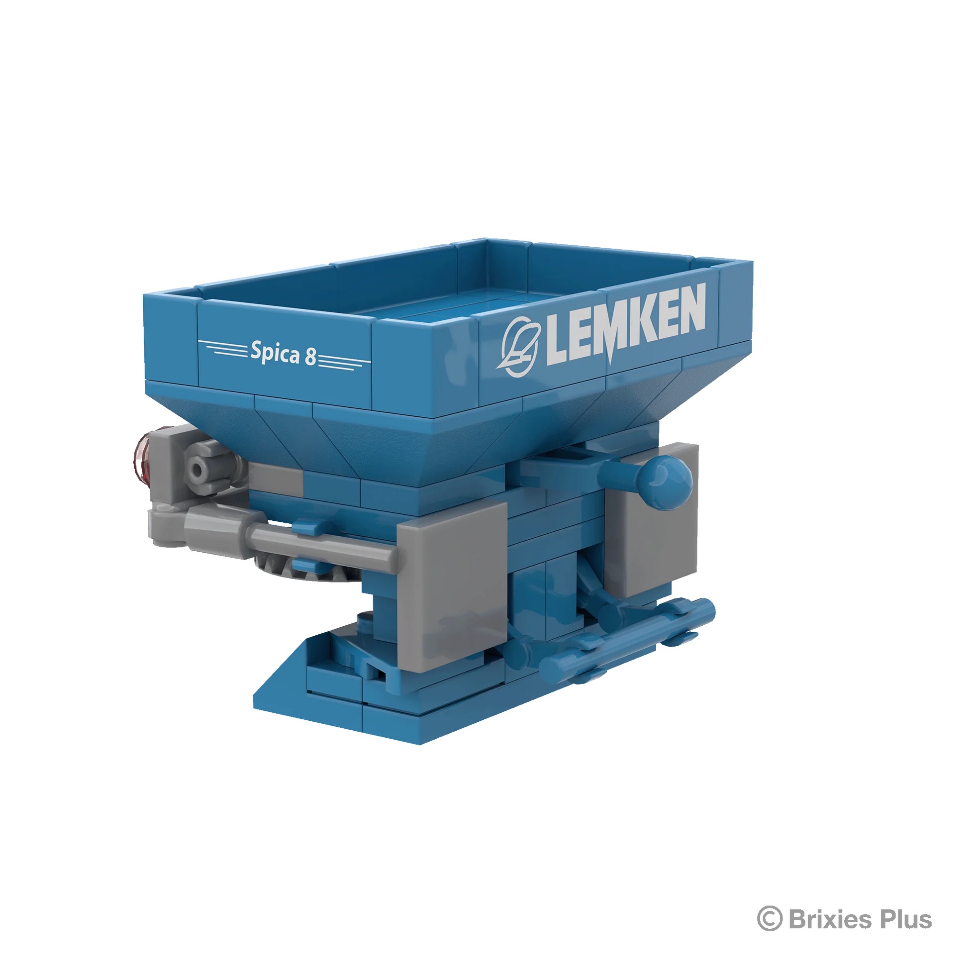 BRIXIES Plus Lemken Spica 8 Modell von Brixies Plus 1:32