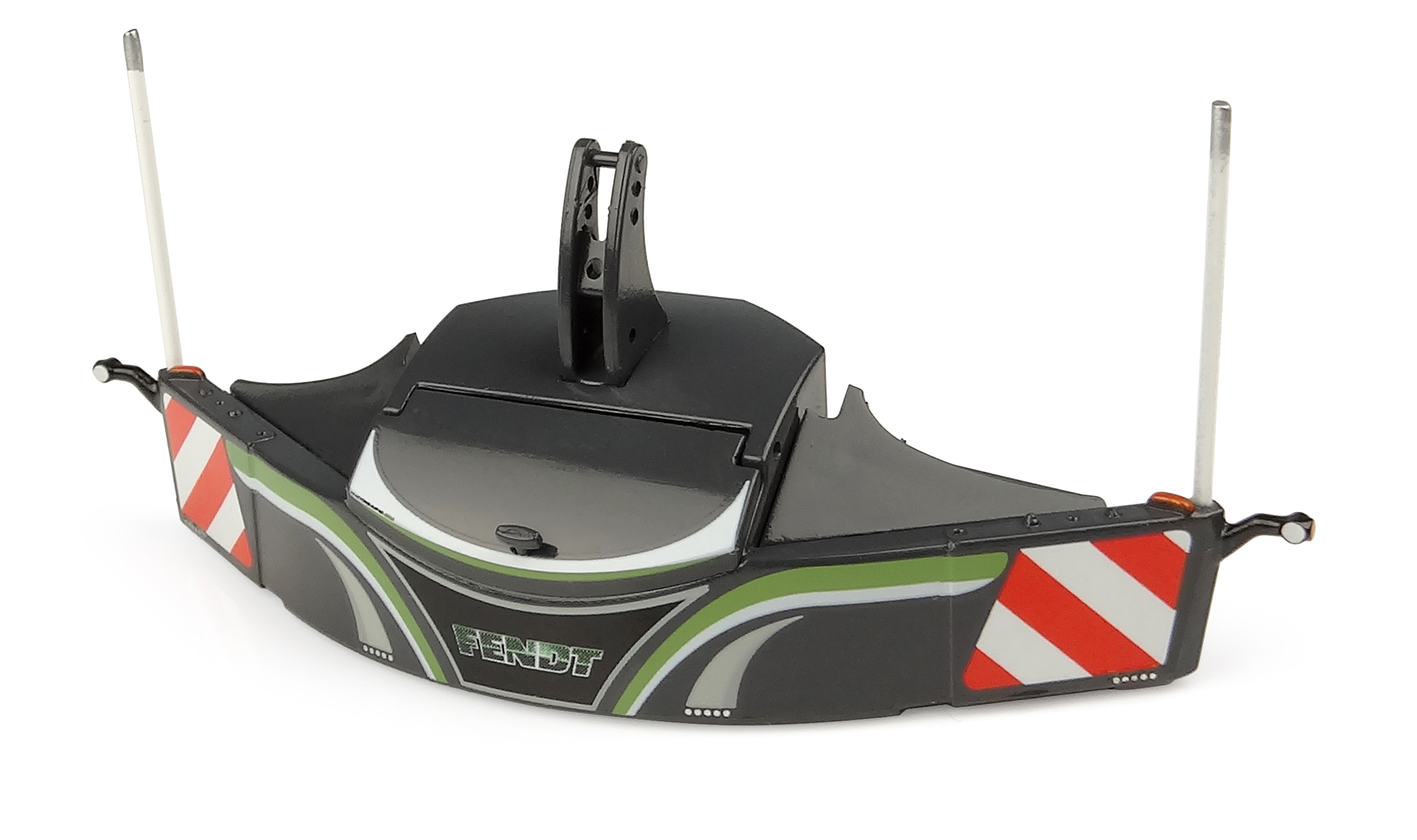 MA77105-1 Artikelname: Tractorbumper Sicherheitsfrontgewicht Plus 1500 kg Fendt-Version Originalhersteller: Tractorbumper von Universal Hobbies im Maßstab: 1:32 Hersteller-Nr: UH7307