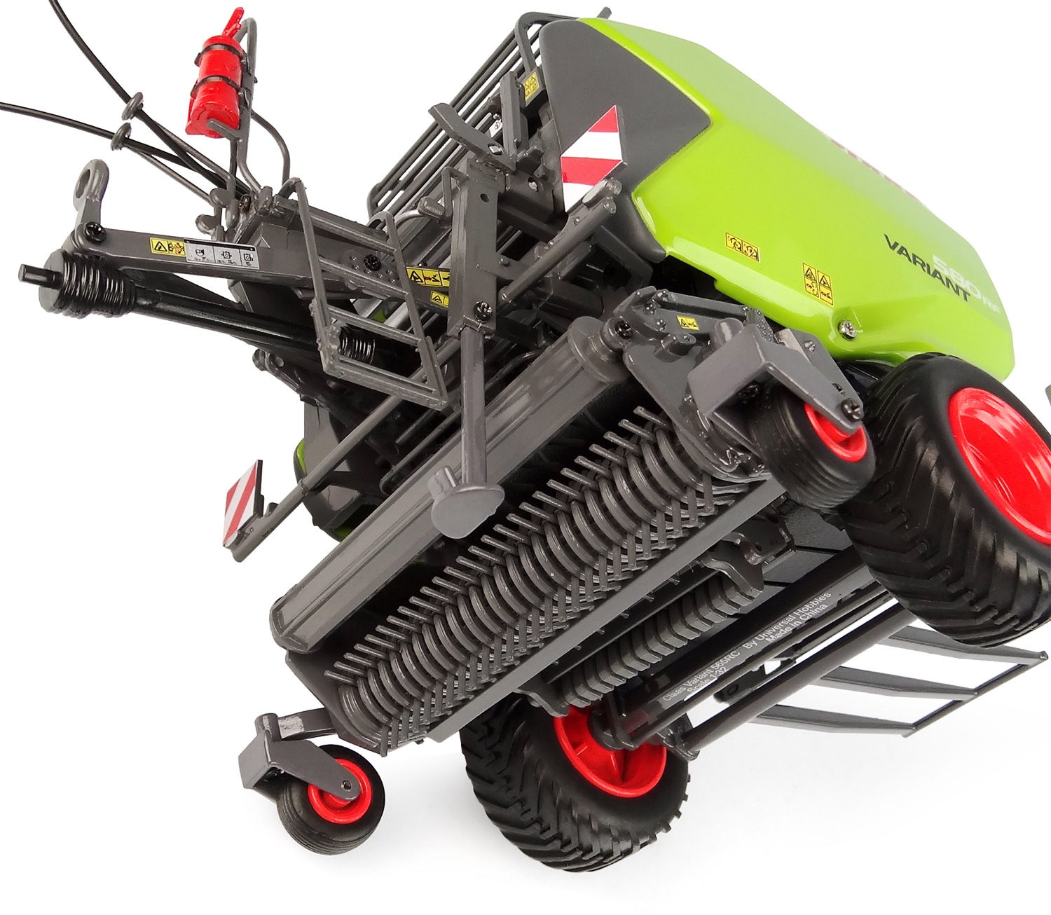 Claas Variant 580 RF Lim. Edit. in Claas Kartonage Modell von Universal Hobbies 1:32