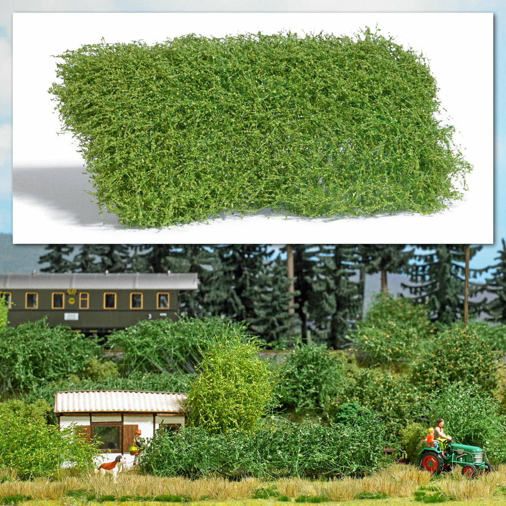 Sträuchermatte Frühling Modell von Busch 1:87