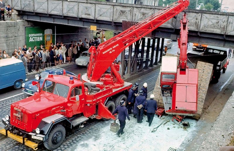 Magirus Kranwagen vom KW 12 bis zum KW 20