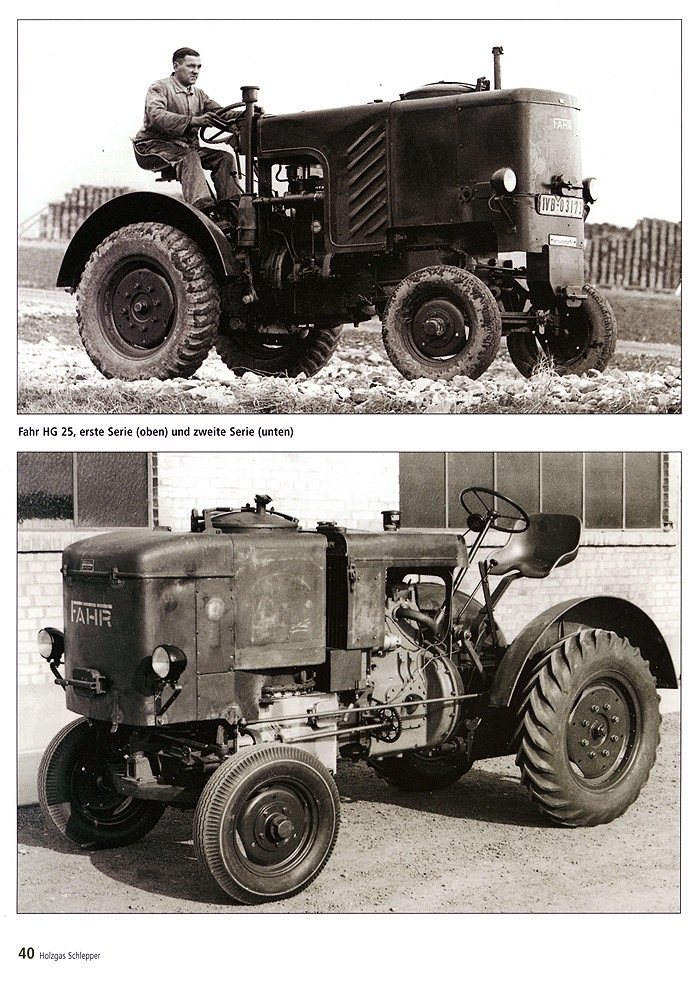 Holzgasschlepper