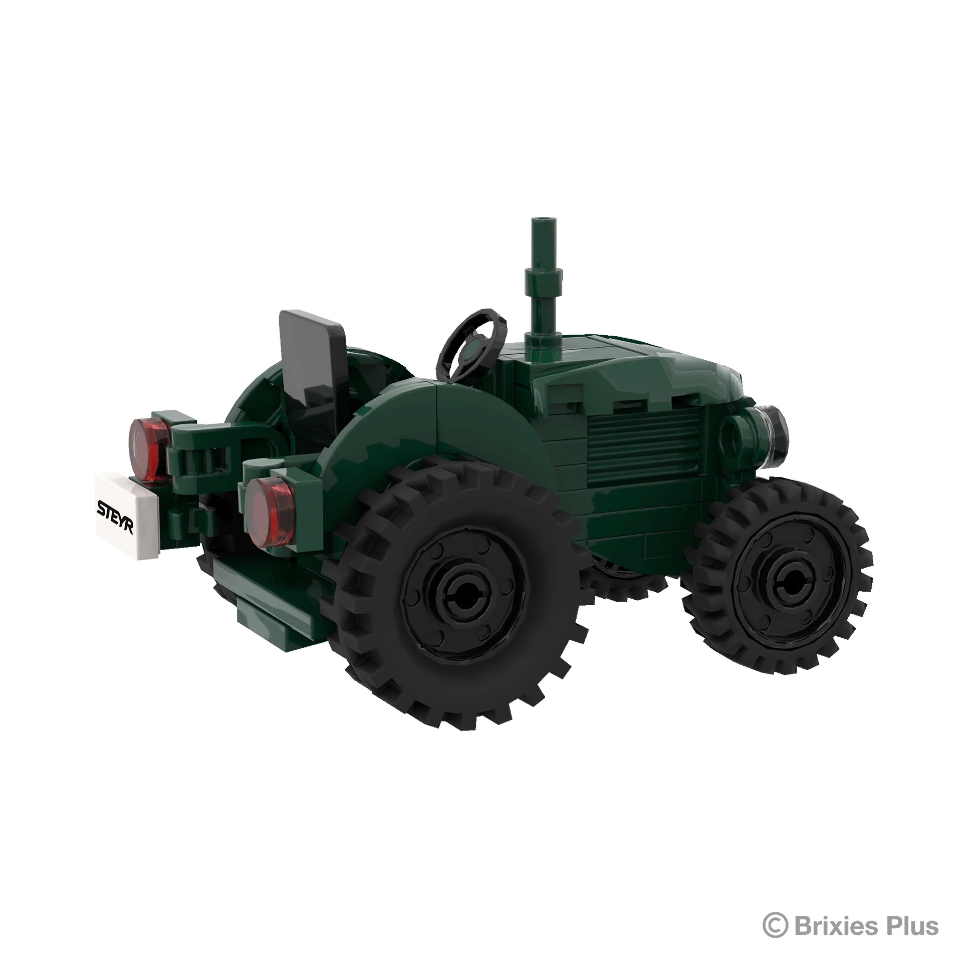 Steyr 180 BRIXIES Plus Klemmbausteine Modell von Brixies Plus 1:32
