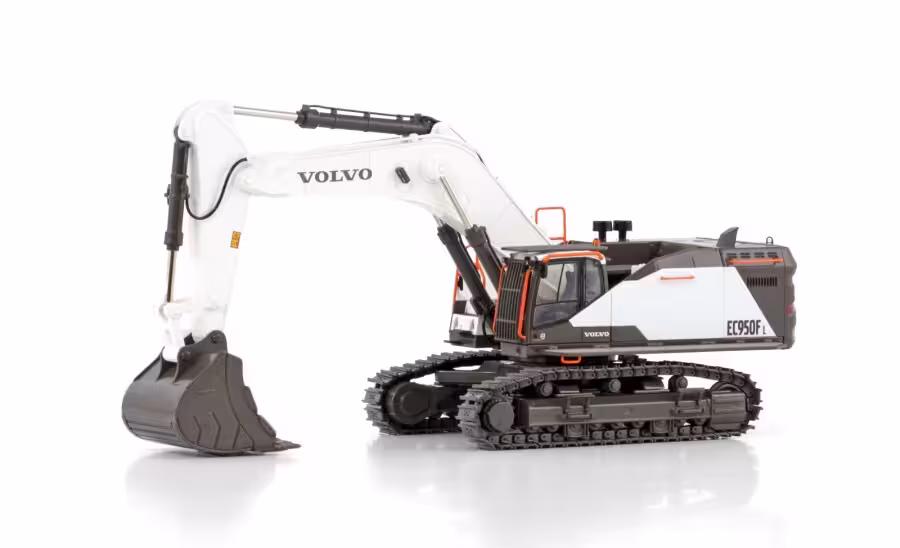 Volvo EC950F Weiß Modell von WSI Models 1:50 eilbote-onlineshop - Agrarfox