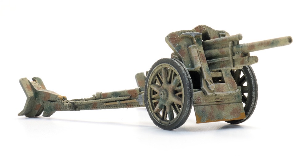 15 cm sIG 33 (schweres Infanterie Geschütz 33) Afrika Modell von Artitec 1:87