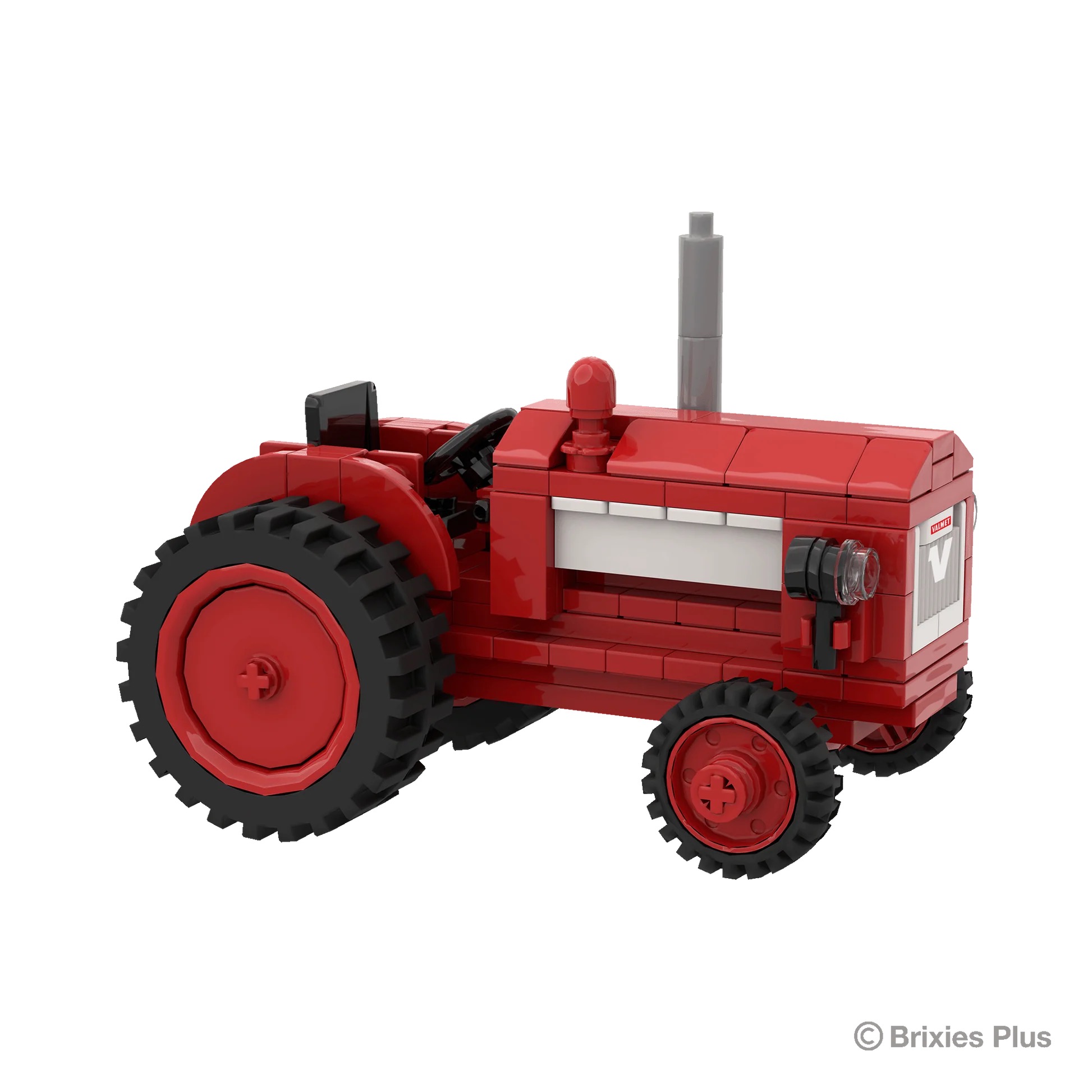 BRIXIES Plus Valtra Valmet 565 Oldtimer Modell von Brixies Plus 1:32