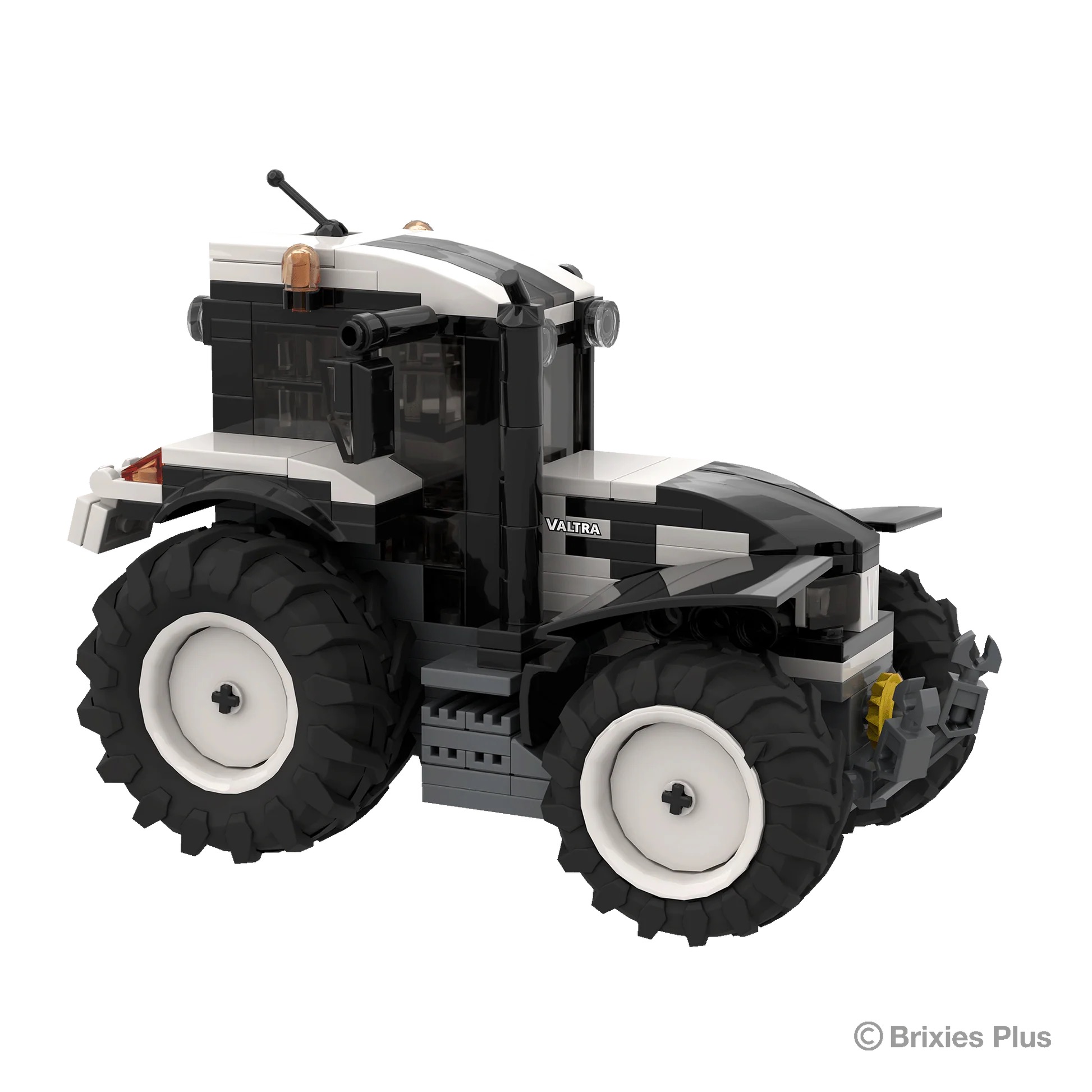 BRIXIES Plus Valtra T255 weiß Modell von Brixies Plus 1:32