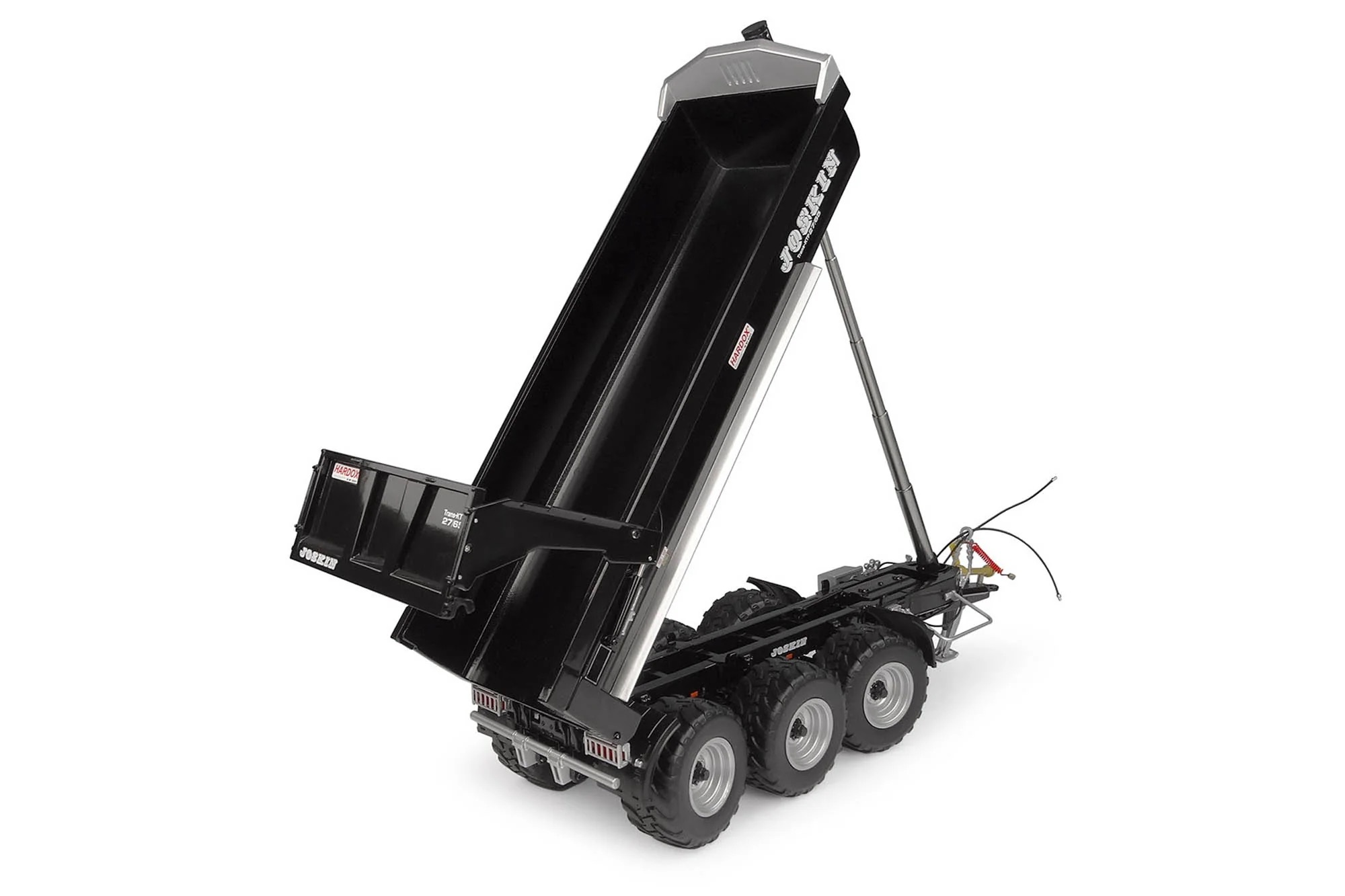 Joskin Trans-KTP27/65 Schwarz Modell von Universal Hobbies 1:32