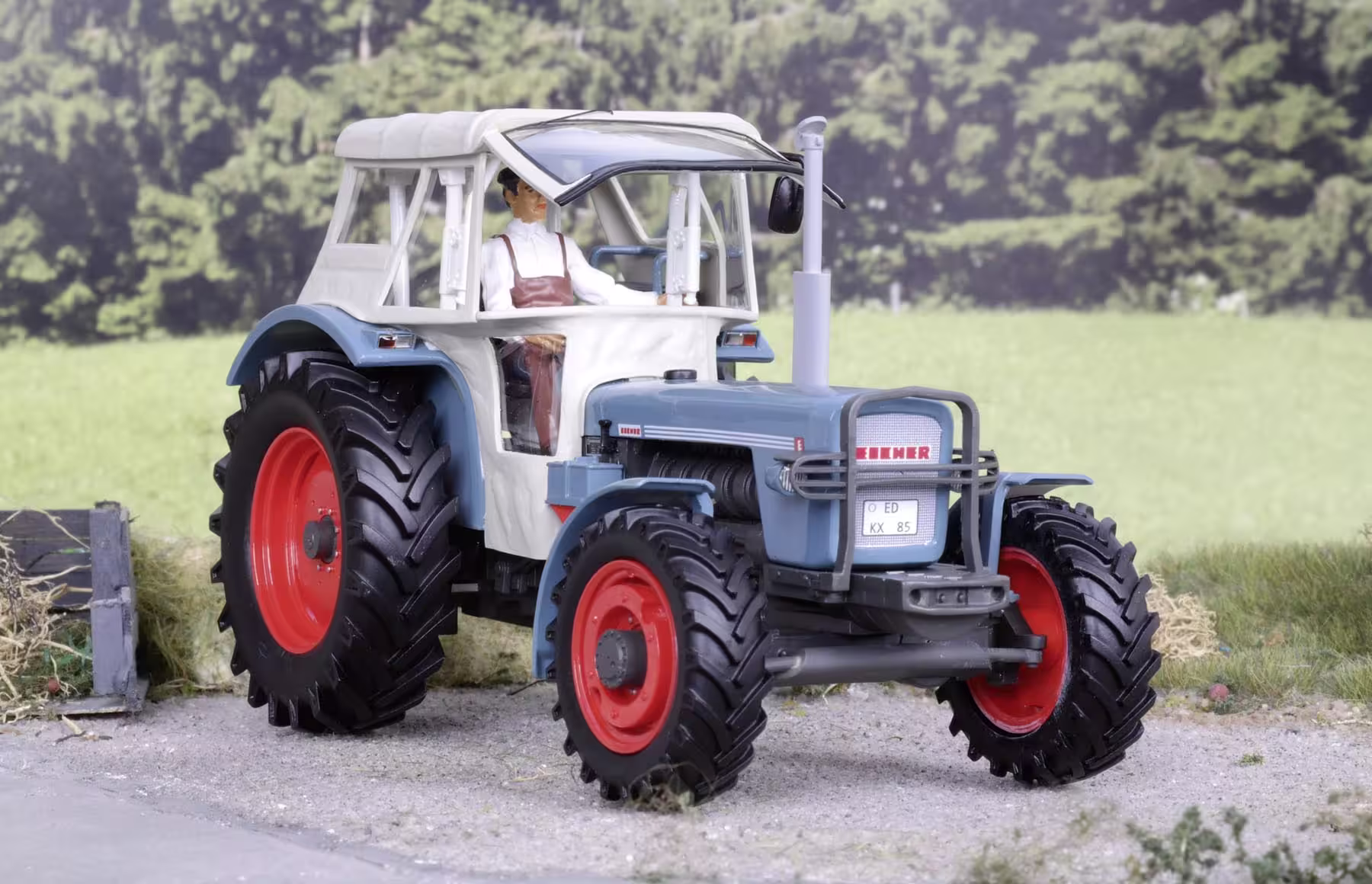Eicher Wotan mit Fritzmeier Verdeck Modell von MO-Miniatur 1:32 eilbote-onlineshop - Agrarfox