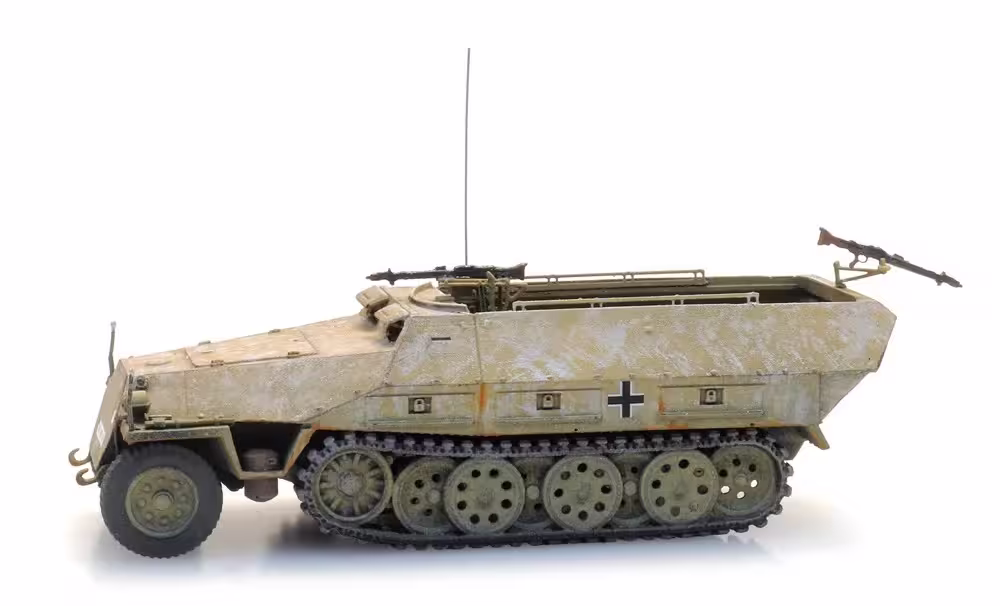 Sdkfz 251/1 Ausf D (S)MG Winter Modell von Artitec 1:87 eilbote-onlineshop - Agrarfox