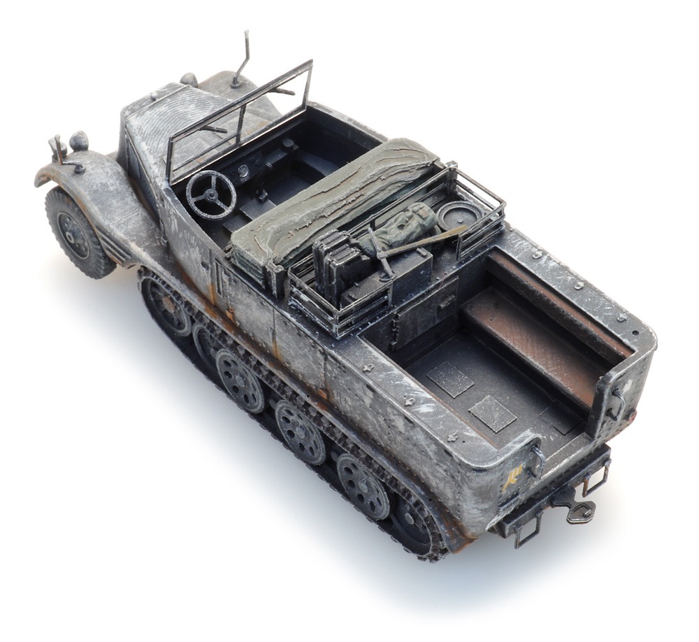Wehrmacht Sd.Kfz. 11 Leichter Zugkraftwagen 3 t Winter Modell von Artitec 1:87