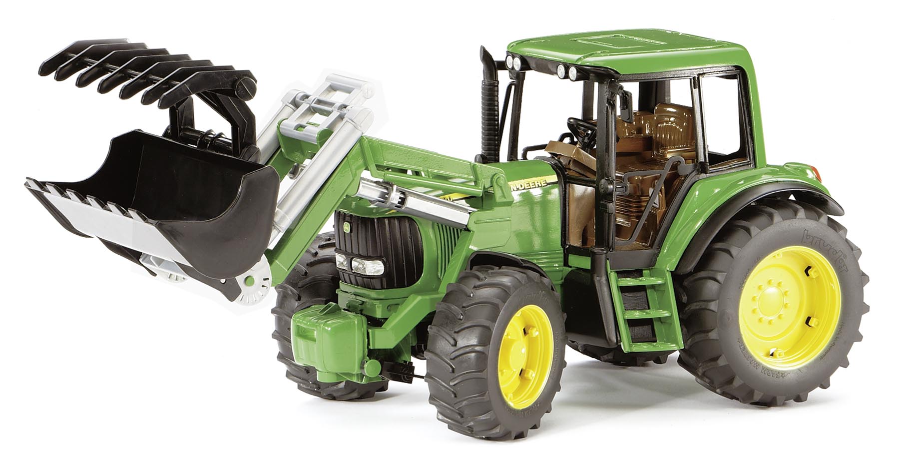 John Deere 6920 mit Frontlader Modell von Bruder 1:16