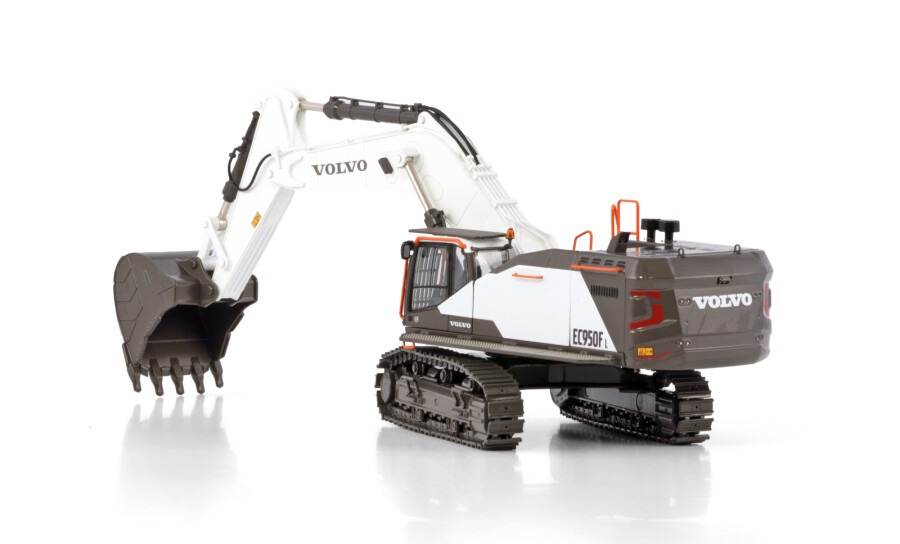 Volvo EC950F Weiß Modell von WSI Models 1:50