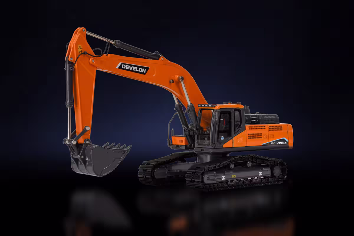 Develon DX380LC Kettenbagger Modell von Imc Models 1:50 eilbote-onlineshop - Agrarfox