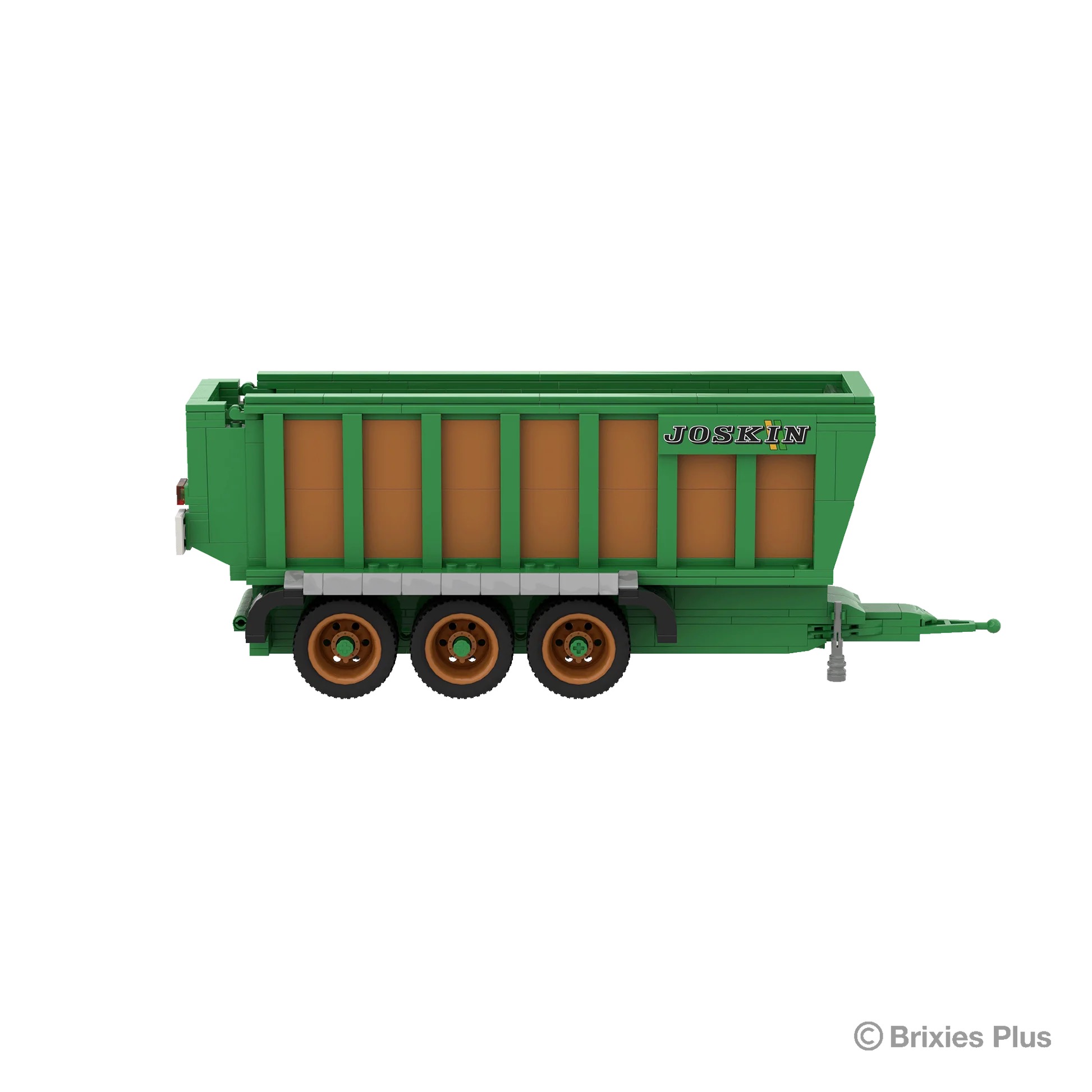 BRIXIES Plus Joskin Drakkar Ladewagen Modell von Brixies Plus 1:32