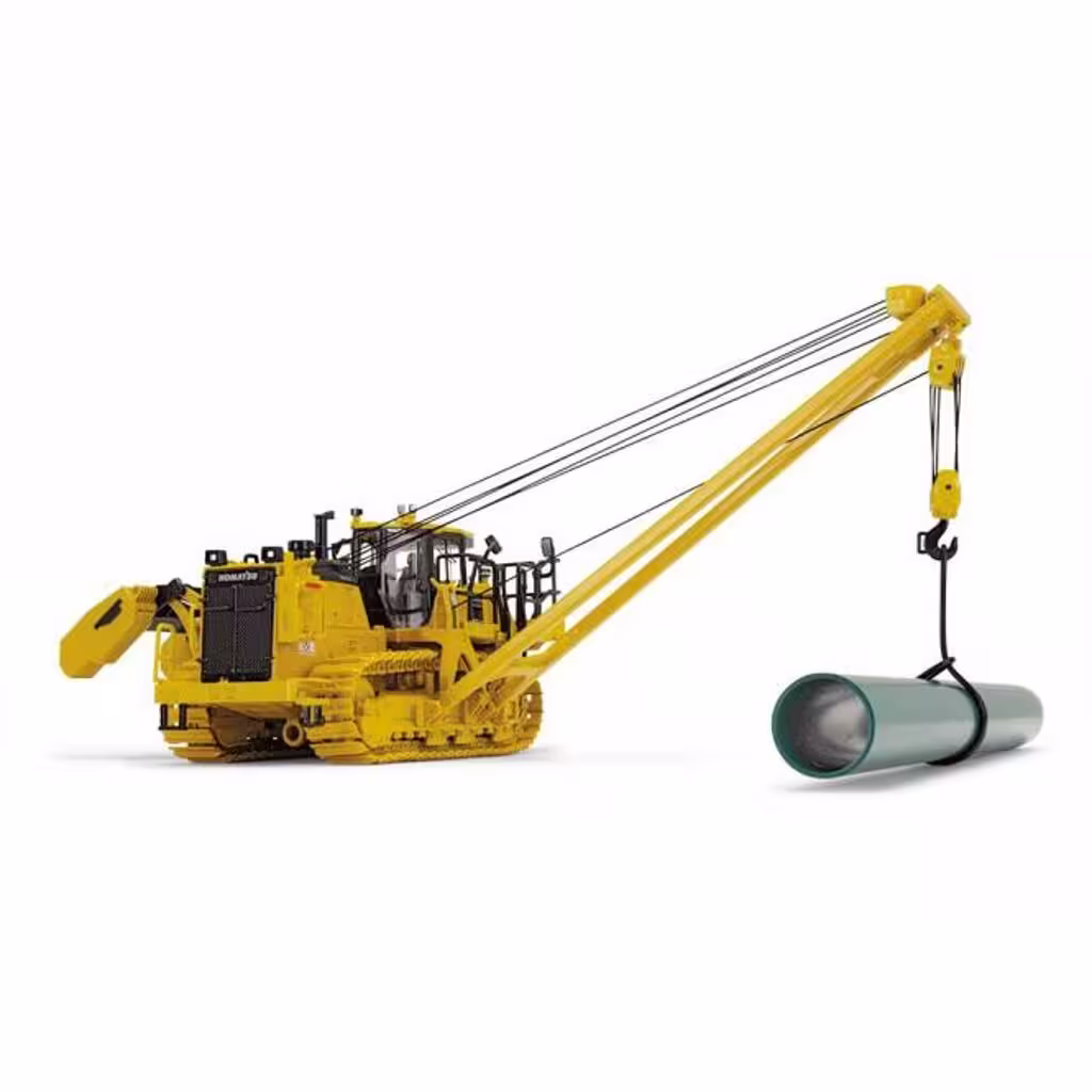 Komatsu D155CX-8 Raupe mit K170 Rohrleger-1
