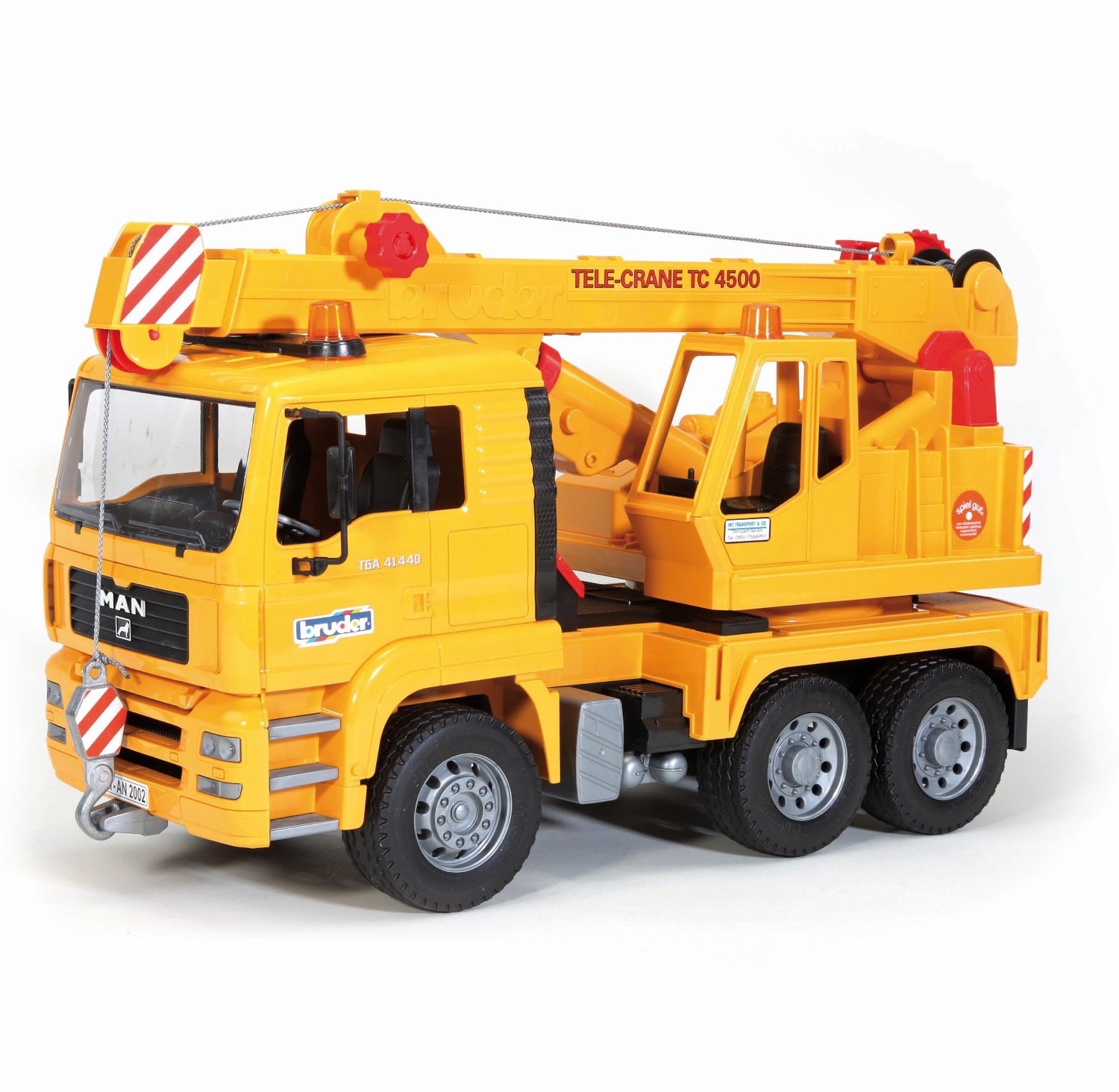 MAN TGA Kran-LKW (ohne Light and Sound Module) Modell von Bruder 1:16