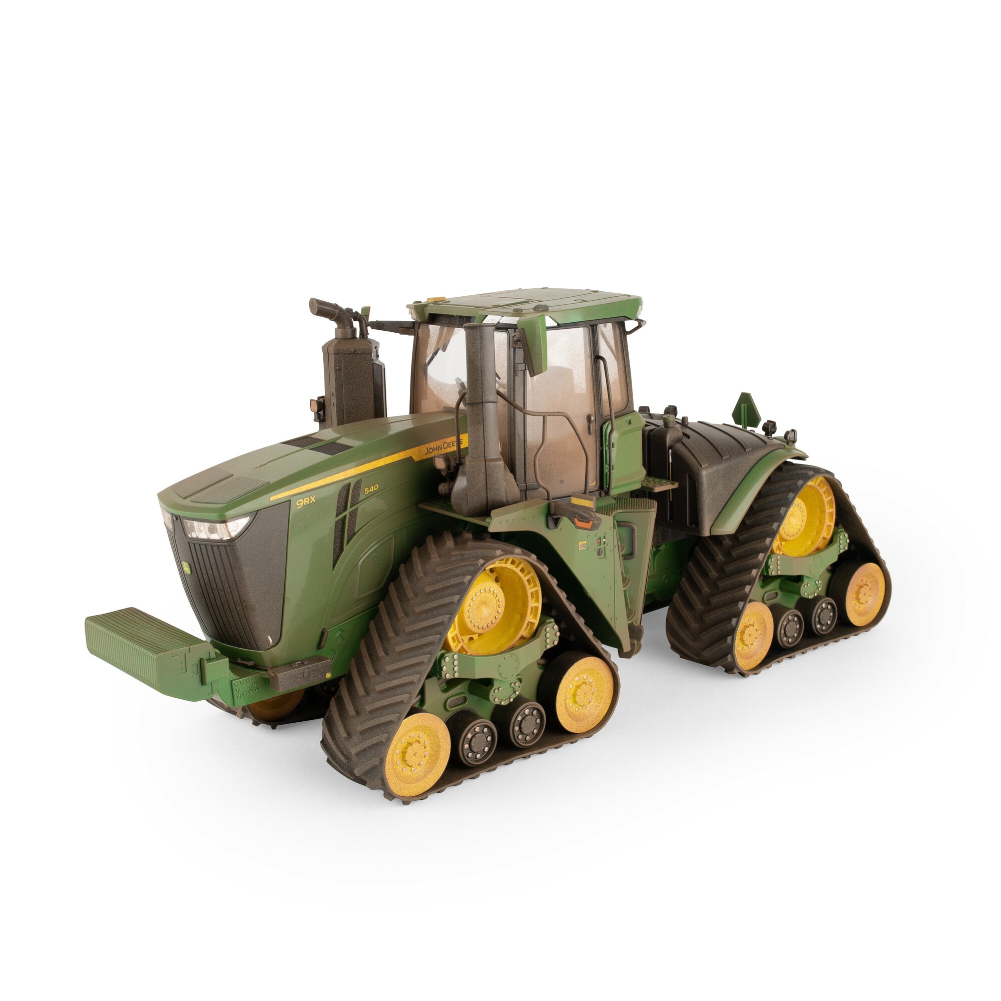 John Deere 9RX 540 Prestige Collection Limited muddy Edition (dusty chase unit) Modell von Ertl 1:16
