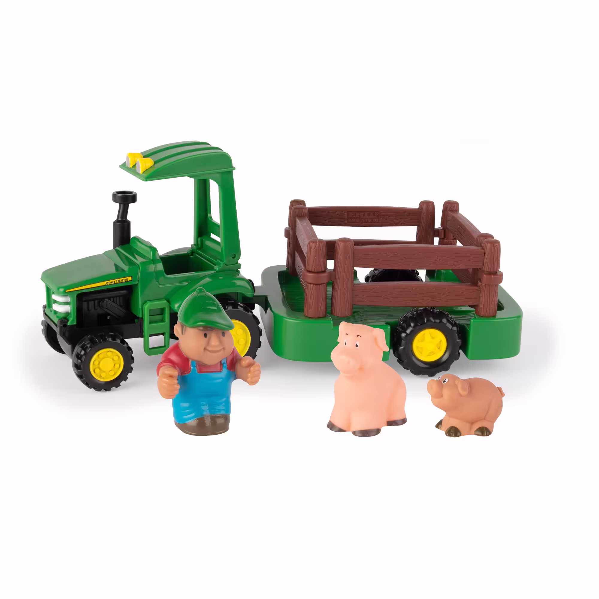 John Deere Traktor mit Anhänger und Tierfiguren Modell von John Deere Preschool  eilbote-onlineshop - Agrarfox