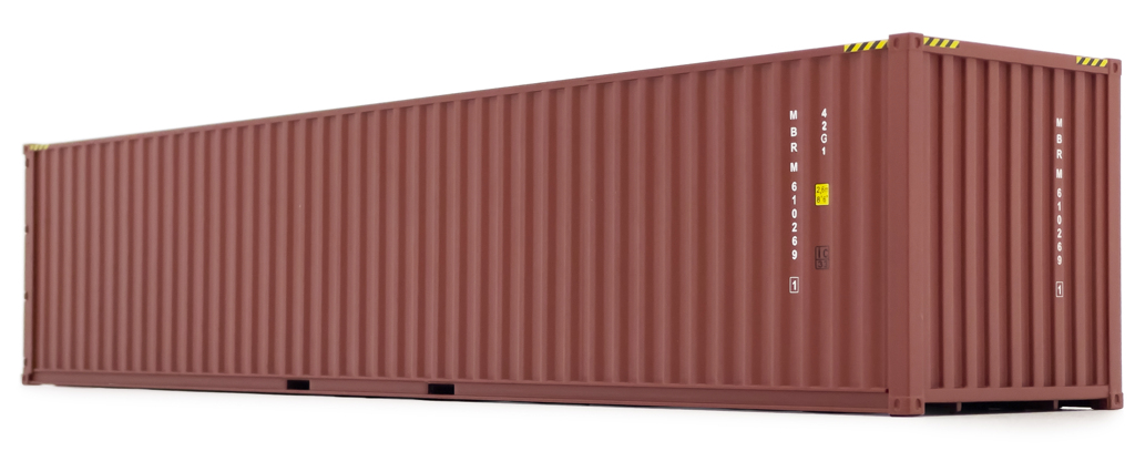 Seefracht Container 40ft braun Modell von MarGe Models 1:32 | MA68539