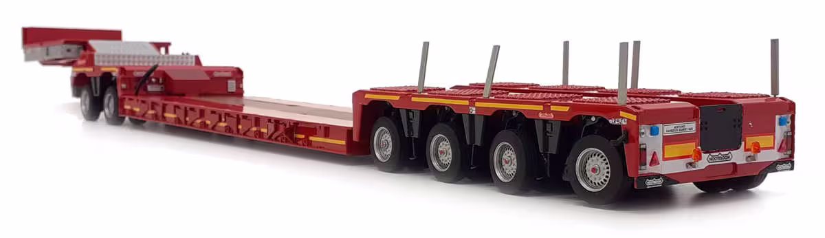 Nooteboom Euro-Tieflader rot mit Interdolly (2026) Modell von MarGe Models 1:32 eilbote-onlineshop - Agrarfox