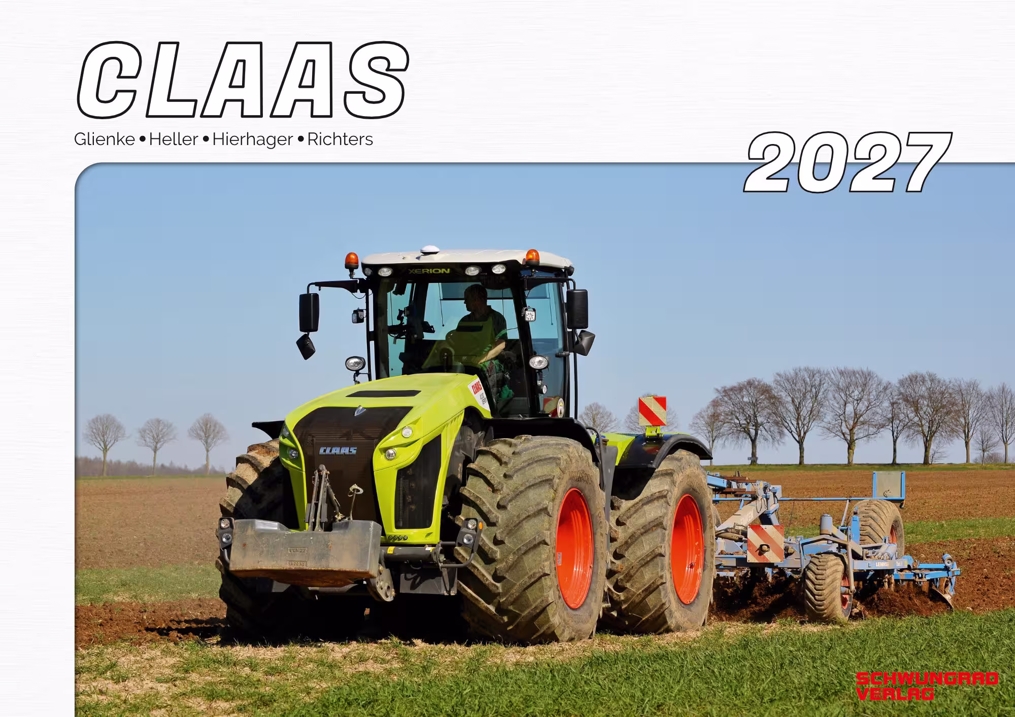 DA76963-1 Artikelname: Claas Monatskalender 2027 Originalhersteller: Claas