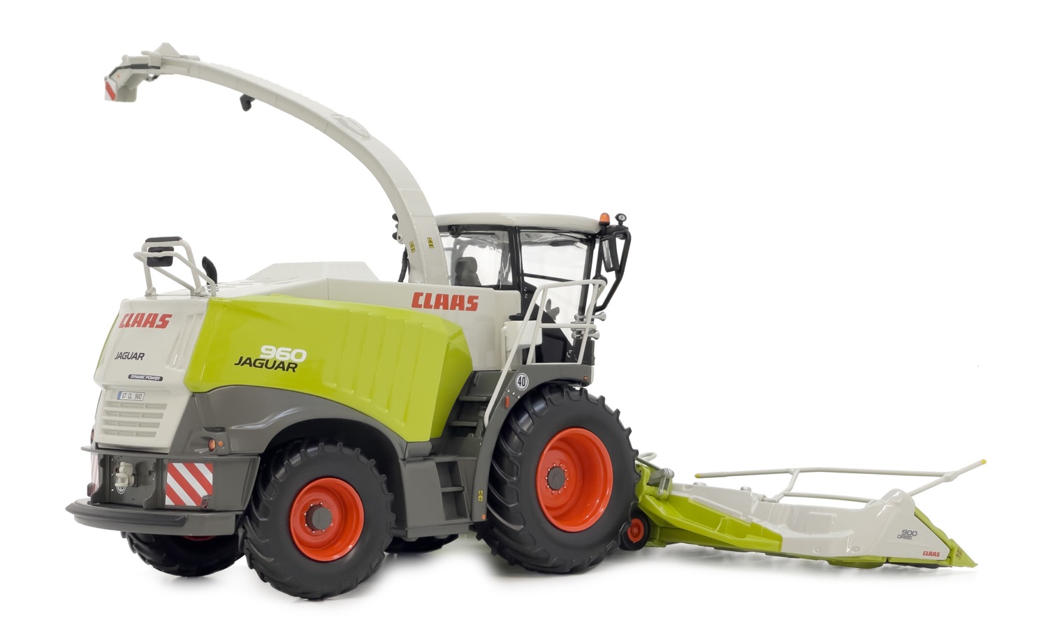 Claas Jaguar 960 Dynamic Power mit Orbis 900 Modell von MarGe Models 1:32