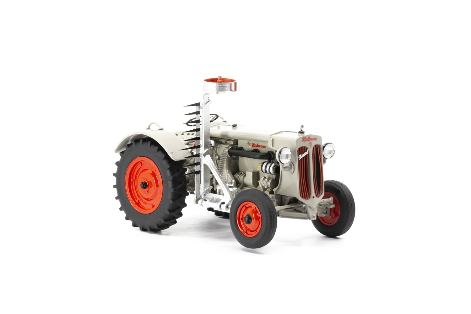 Hürlimann D200 mit Motoregge (1948) Modell von Ace 1:32