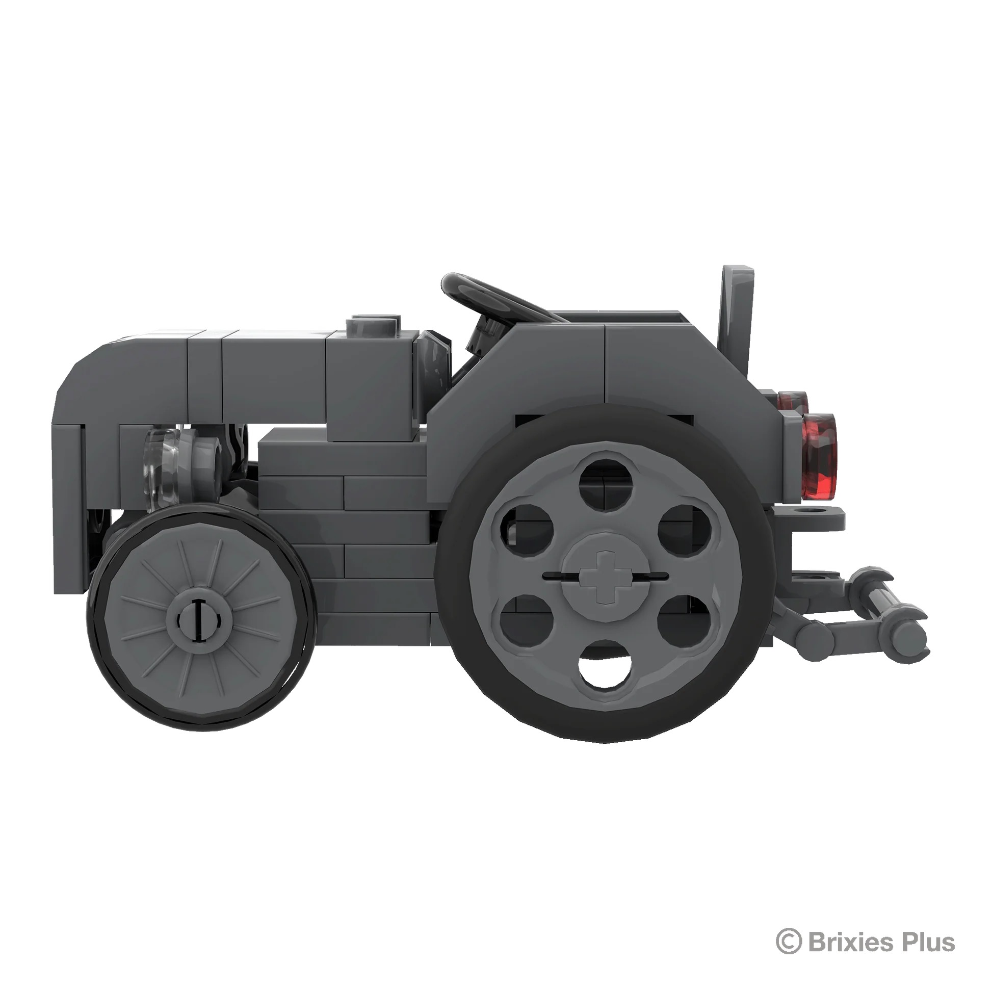 Massey Ferguson TEA 20 BRIXIES Plus mini Klemmbausteine  Modell von Brixies Plus 1:32