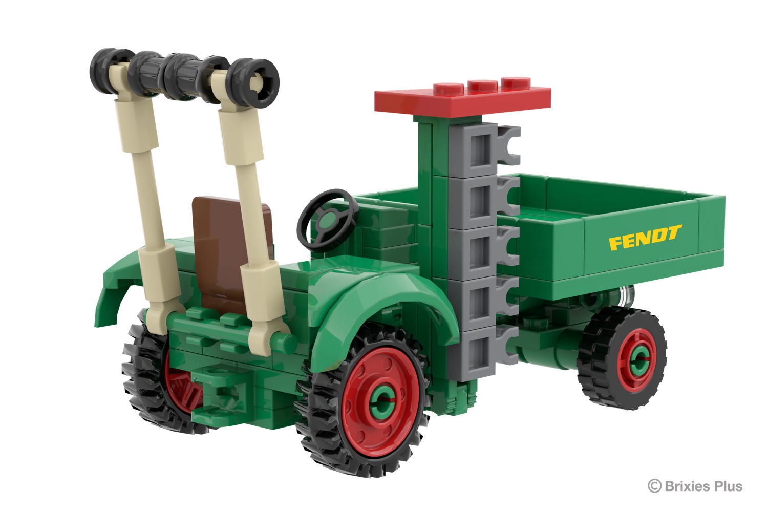 Fendt GT + Zubehör Classic Club Collection Brixies Plus Klemmbausteine
