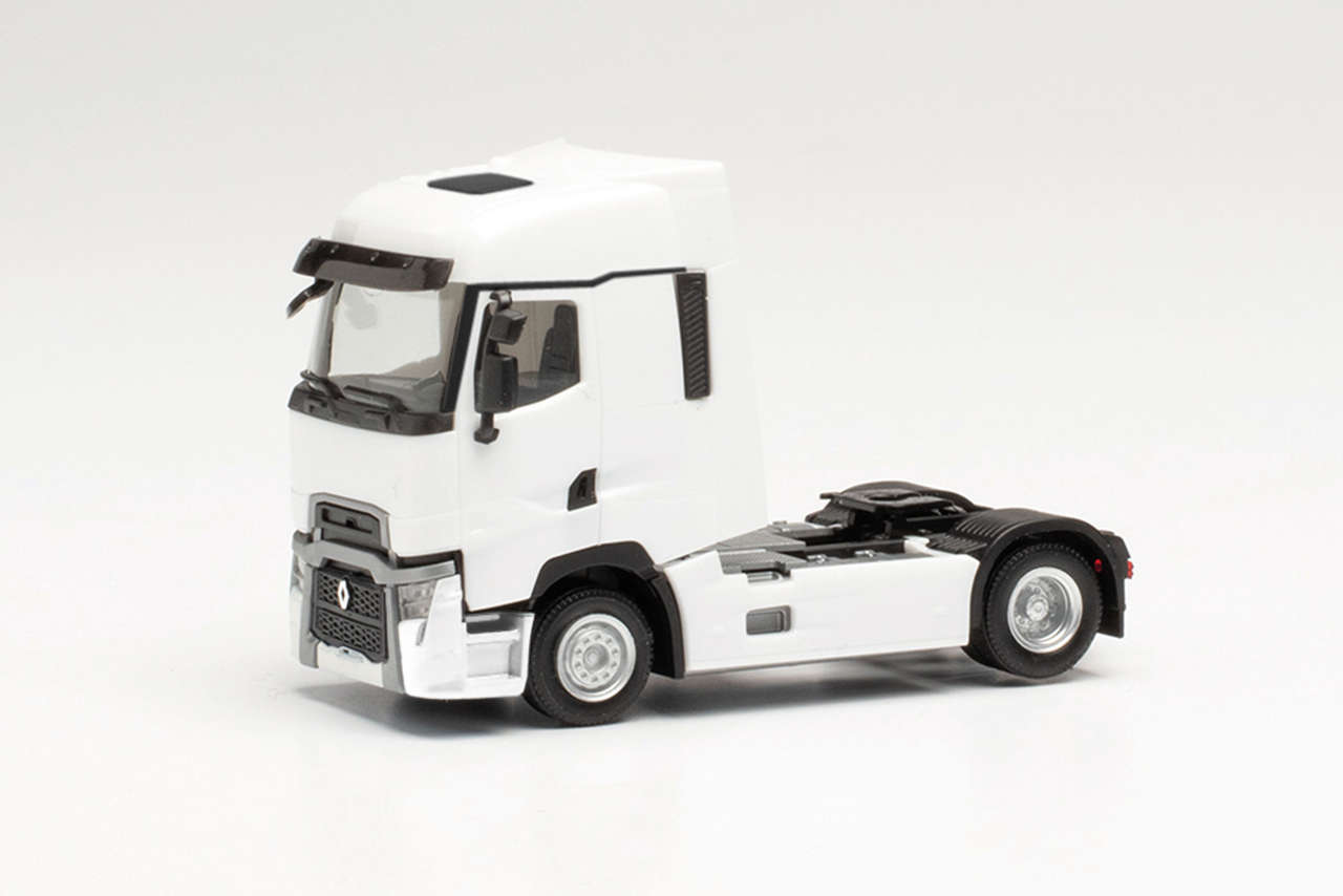 Renault T facelift Zugmaschine weiß Modell von herpa 1:87