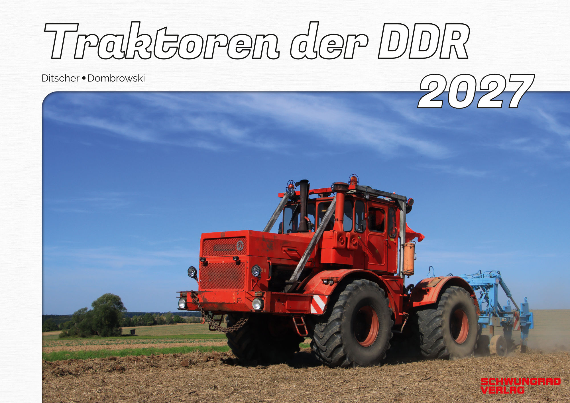 DA76981-1 Artikelname: Traktoren in der DDR Monatskalender 2027 Originalhersteller: