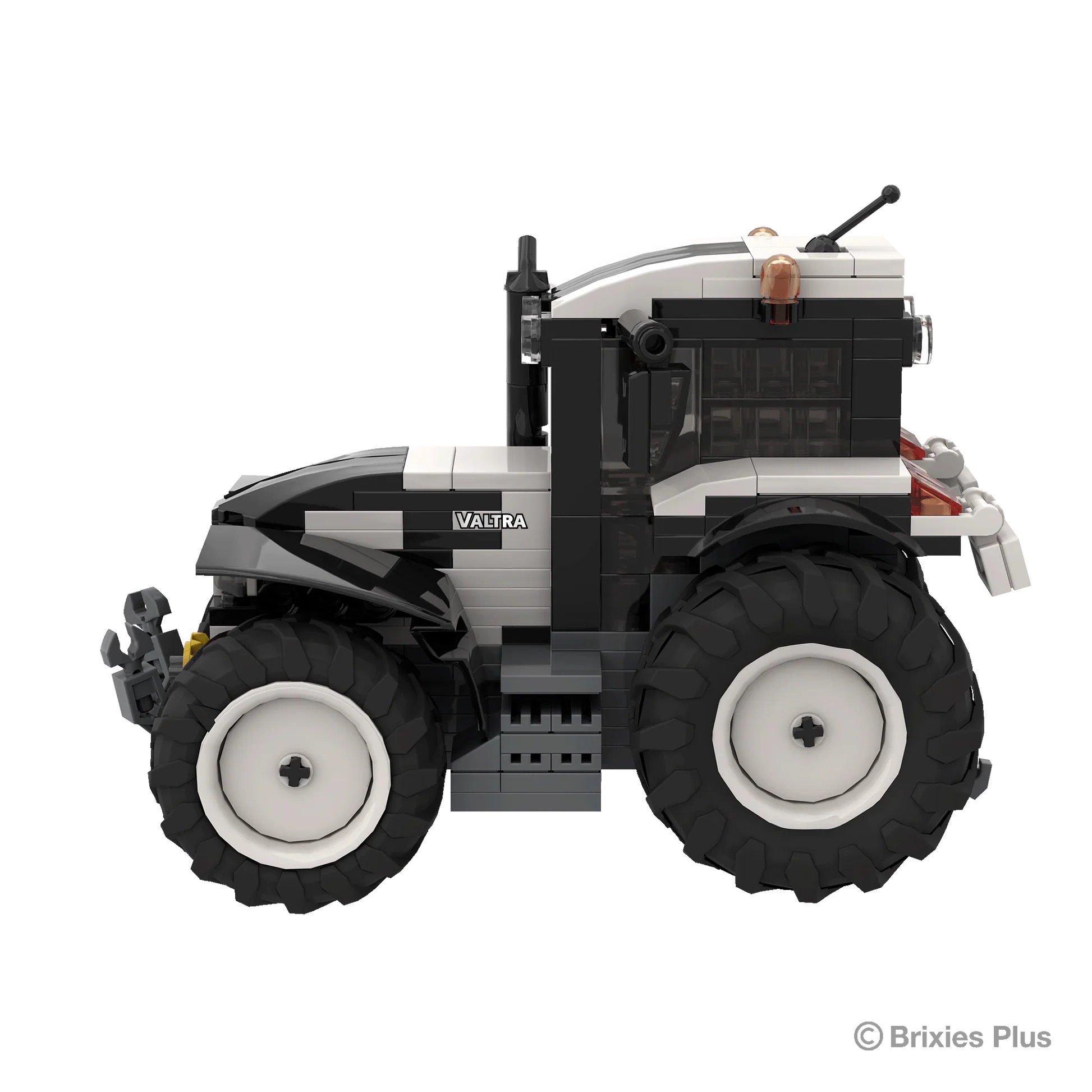 BRIXIES Plus Valtra T255 weiß Modell von Brixies Plus 1:32