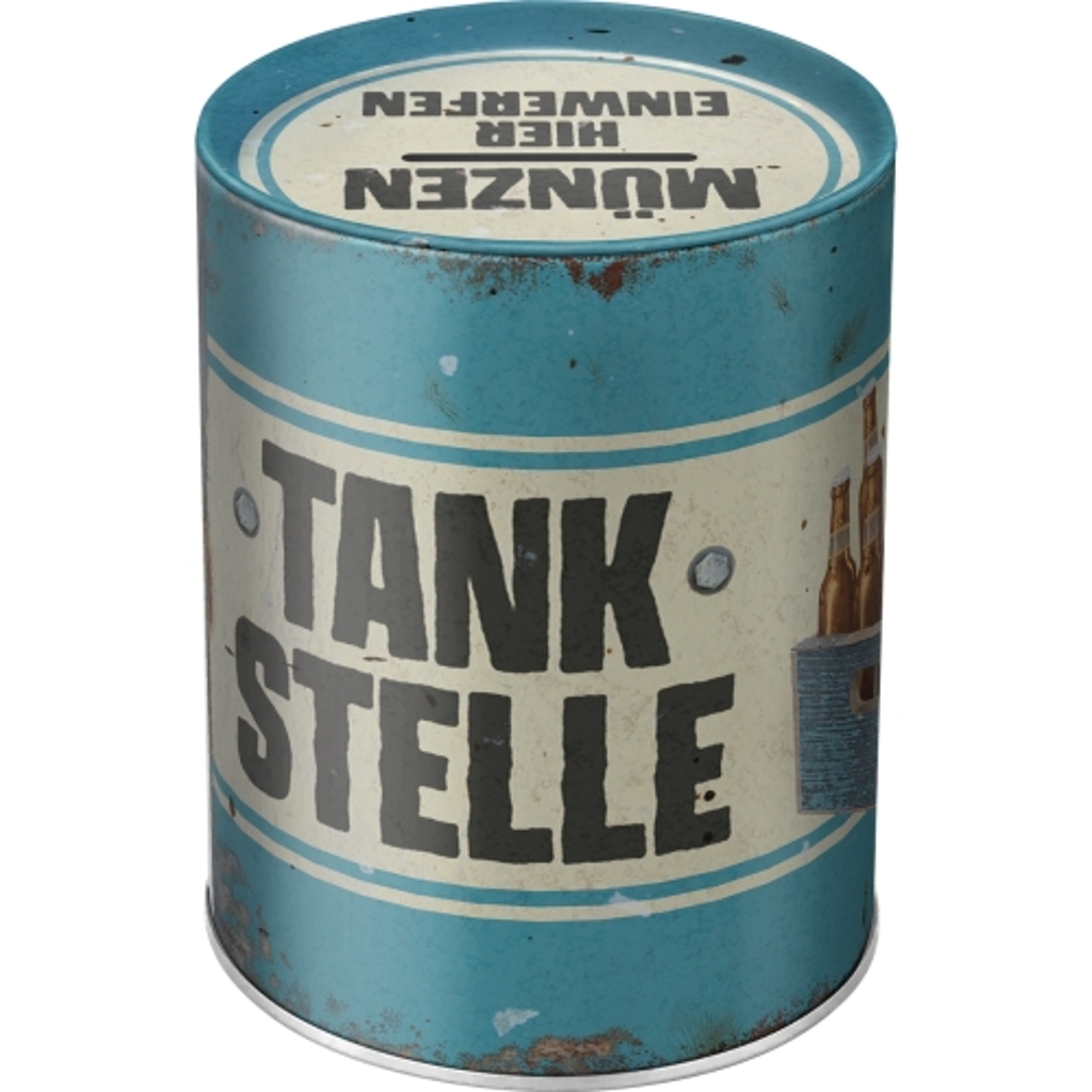Spardose Tankstelle Bier