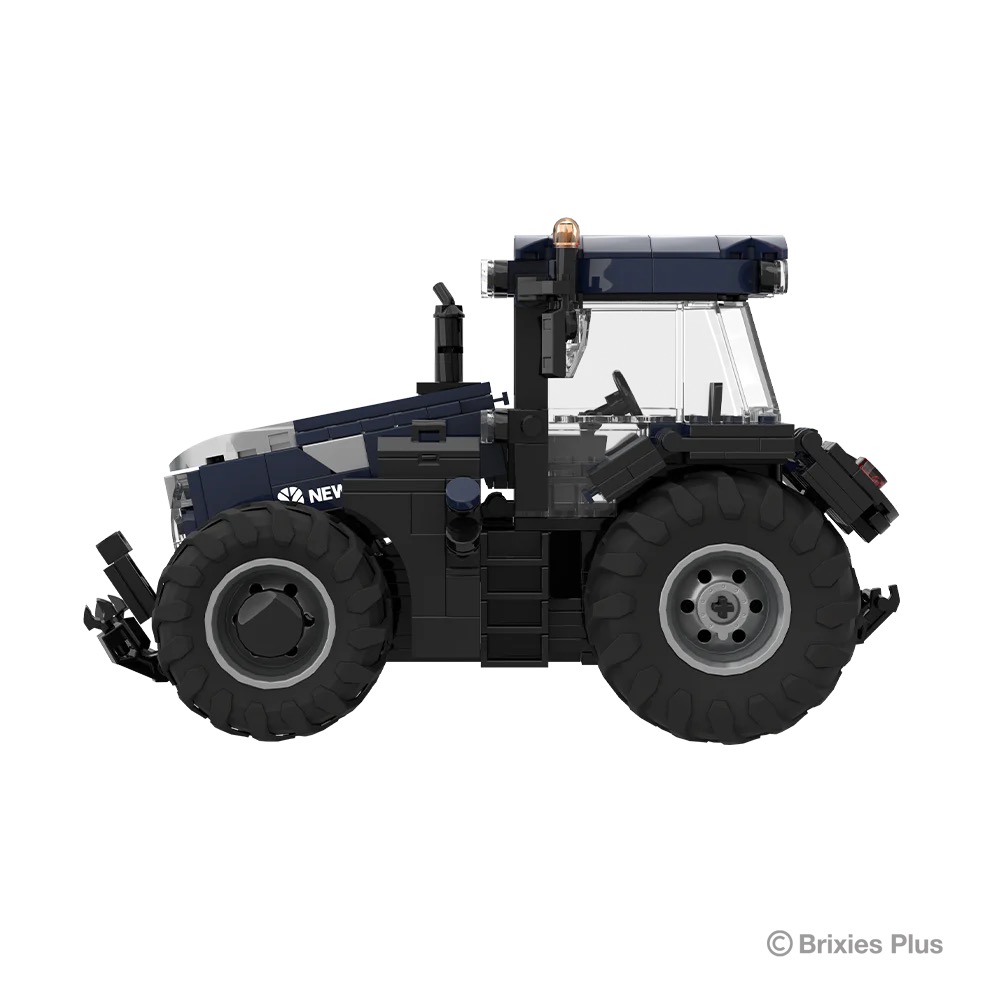 New Holland T7 XD BRIXIES Plus Klemmbausteine Modell von Brixies Plus 1:32