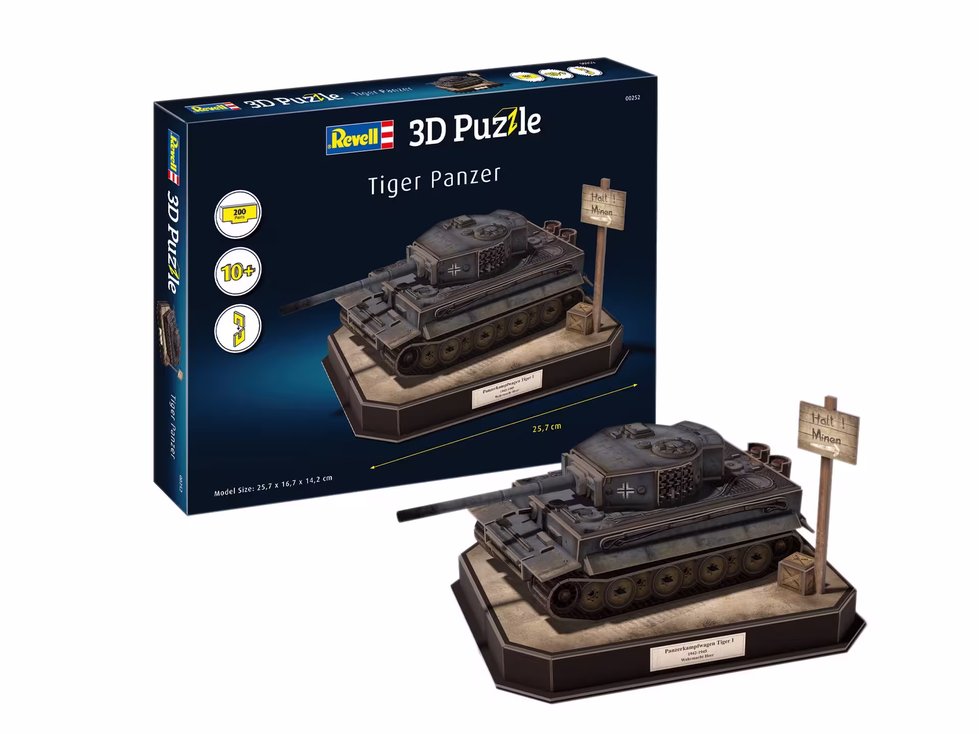 Deutscher Panzer „Tiger 1“ Modell von Revell  eilbote-onlineshop - Agrarfox