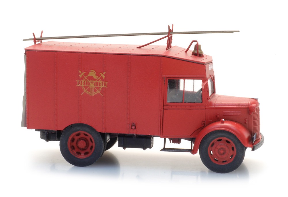 Austin K2 Feuerwehr Modell von Artitec 1:87