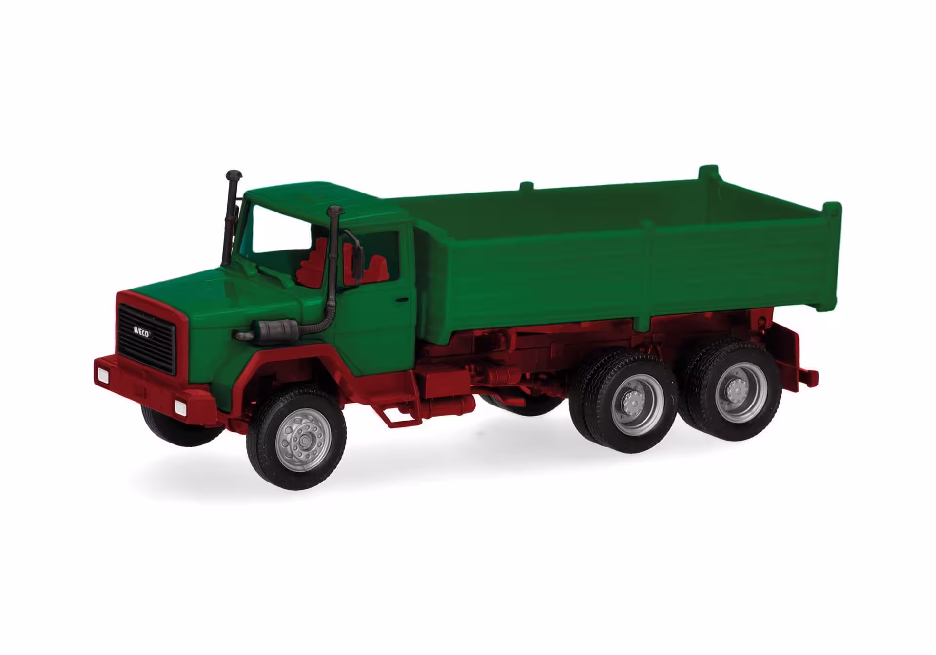 Iveco Hauber Kipp-LKW grün Modell von herpa 1:87 eilbote-onlineshop - Agrarfox