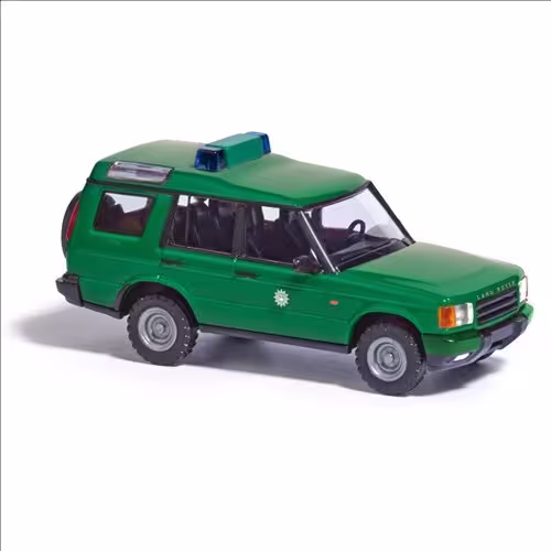Land Rover Discovery - Bundespolizei grün  Modell von Busch 1:87 eilbote-onlineshop - Agrarfox